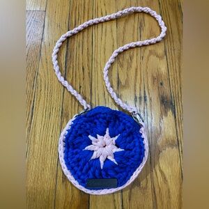 Mini, yarn purse by Nate’s Knitting